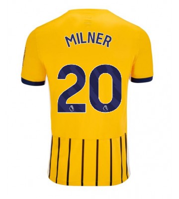 Lacne Muži Futbalové dres Brighton James Milner #20 2025-26 Krátky Rukáv - Tretina